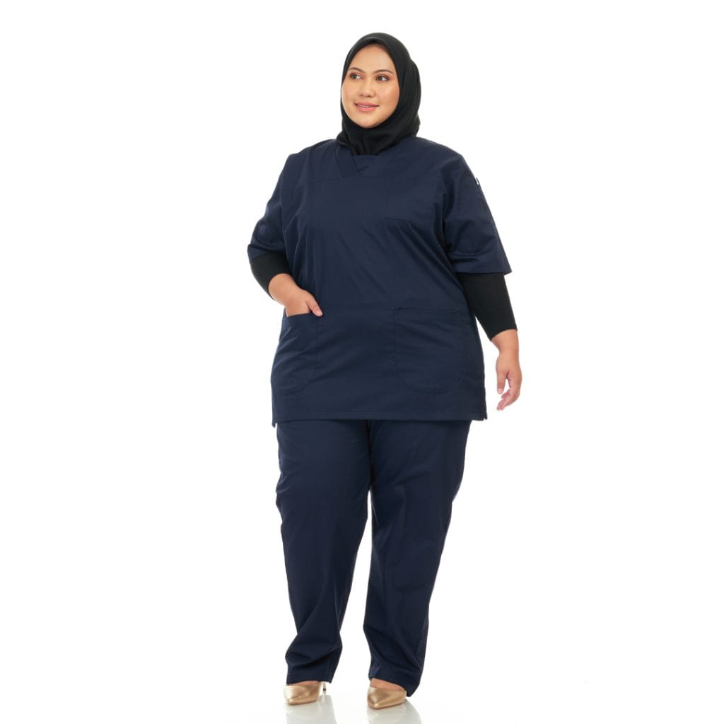 Comfy Cotton Plus Size Women Scrub Suit Set Alchemy Apparel