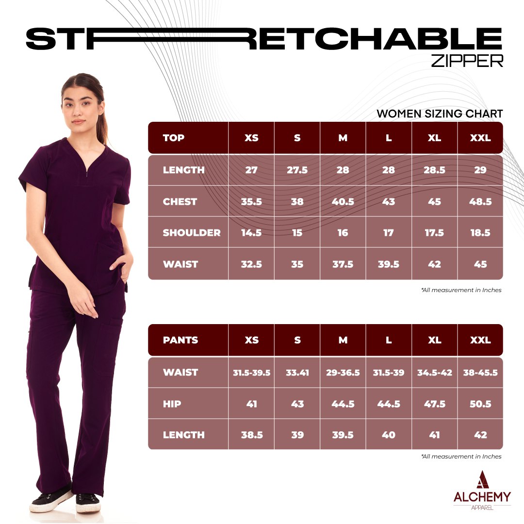 h2 Premium Stretchable Zipper- Women
